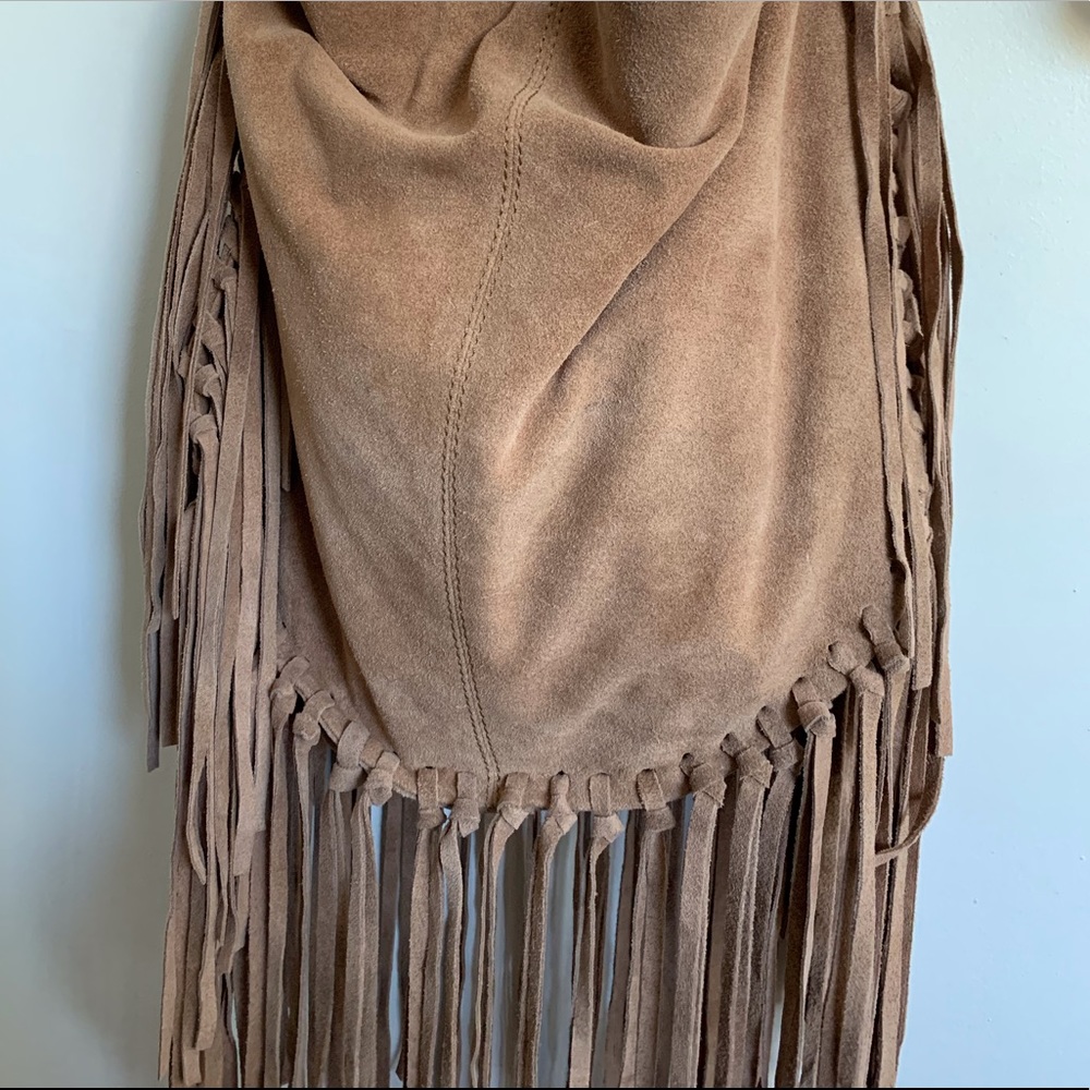 Ecote Bettina Fringe Suede Bag - Urban Outfitters